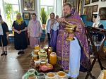 В храме иконы Божией Матери «Казанская» с. Покровка Острогожского района совершены торжественные богослужения и освящен мед