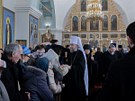 Архипастырский визит в Богучарское благочиние