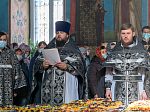 В пятницу первой седмицы Великого поста митрополит Воронежский и Лискинский Сергий совершил Литургию Преждеосвященных Даров