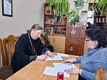 Соработничество во благо воспитания: храм Сретения Господня и школа № 4 города Острогожска подписали договор о сотрудничестве