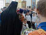 Епископ Дионисий совершил Божественную литургию в храме святого мученика Иоанна Воина г. Богучар