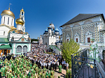 В день памяти прп. Сергия Радонежского Правящий Архиерей Россошанской епархии сослужил Предстоятелю Русской Церкви за Литургией в Троице-Сергиевой лавре