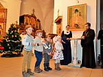 Праздник Рождества Христова в храме Покрова Божией Матери слободы Шапошниковка