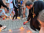 Акция "Свеча памяти" в Подгоренской школе