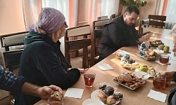 В храме святого мученика Иоанна Воина города Богучар состоялась встреча с родственниками участников СВО