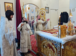 В Тихоновском соборном храме города Острогожска молитвенно отметили праздник Богоявления