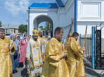 Правящий Архиерей совершил Божественную литургию в храме святых апостолов Петра и Павла с. Репьевка