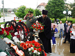 В День ветеранов боевых действий в Россоши прошел торжественный митинг
