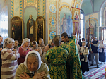 Преосвященнейший Дионисий, епископ Россошанский и Острогожский, возглавил торжества в честь 150-летия храма-колокольни Александра Невского города Россошь