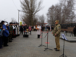В городе Калач состоялся памятный митинг по случаю открытия мемориального комплекса «Стена Памяти»
