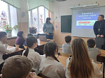 Посещение школы села Волошино