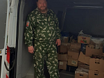 Клирики Острогожского благочиния привезли гуманитарную помощь воинам в зоне СВО