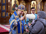 Епископ Россошанский и Острогожский Дионисий вместе с Архипастырями епархий Воронежской митрополии совершил Божественную литургию