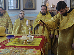 Епископ Россошанский и Острогожский Дионисий посетил Каменское благочиние