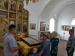 Ильинский казачий крестный ход прибыл в Острогожское благочиние