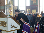 В Великую Субботу Правящий Архиерей совершил Литургию в Свято-Ильинском кафедральном соборе города Россоши