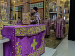 В Неделю Торжества Православия Правящий Архиерей совершил Божественную литургию в Свято-Ильинском кафедральном соборе города Россошь