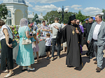 Правящий Архиерей открыл традиционную благотворительную ярмарку, посвященную престольному празднику Ильинского кафедрального собора