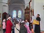 Учащиеся Заболотовской СОШ Ольховатского района посетили Покровский храм села Шапошниковка