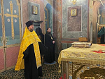 Епископ Дионисий совершил всенощное бдение в Свято-Троицком соборе Серафимо-Дивеевского монастыря