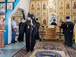 Епископ Россошанский и Острогожский освятил храм во имя Архангела Михаила в Репьёвском районе