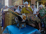 В Россоши встретили ковчег с частицей мощей святой блаженной старицы Матроны Московской