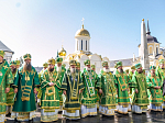 В день памяти прп. Сергия Радонежского Правящий Архиерей Россошанской епархии сослужил Предстоятелю Русской Церкви за Литургией в Троице-Сергиевой лавре