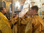 Епископ Россошанский и Острогожский Дионисий совершил всенощное бдение в канун воскресного дня