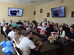 Священнослужитель принял участие в мероприятии ко Дню беременных в Павловской районной больнице 