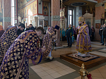 В Неделю Торжества Православия Преосвященнейший епископ Дионисий совершил Литургию в Ильинском кафедральном соборе