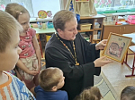 Настоятель Преображенского храма посетил Заболотовский детский сад «Теремок»