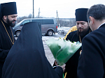 Епископ Россошанский и Острогожский совершил Божественную литургию в Белогорском монастыре
