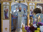 Правящий Архиерей совершил Божественную литургию в храме в честь иконы Божией Матери «Спорительница хлебов» села Галиевка Богучарского района