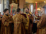 Преосвященнейший Дионисий, епископ Россошанский и Острогожский, возглавил торжества в честь 20-летия Свято-Ильинского кафедрального собора г. Россошь