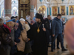 В день памяти апостола Андрея Первозванного епископ Дионисий возглавил богослужение в Свято-Ильинском кафедральном соборе города Россошь