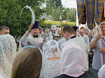 В праздник Преображения Господня Правящий Архиерей совершил Божественную литургию в храме Преображения Господня города Острогожска