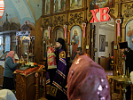 В понедельник Светлой седмицы епископ Дионисий совершил Литургию в храме Покрова Пресвятой Богородицы города Павловска