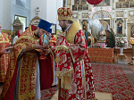 Епископ Россошанский и Острогожский Дионисий совершил Литургию в храме святых апостолов Петра и Павла с. Репьевка
