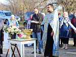 В день престольного праздника у Казанского храма села Прогорелое Петропавловского района, был совершен молебен перед началом всякого дела