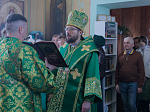 В праздник Святой Троицы Преосвященнейший епископ Дионисий совершил Литургию в Свято-Троицком храме города Россоши