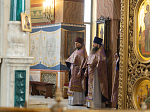 Преосвященнейший епископ Дионисий совершил Божественную литургию в Ильинском кафедральном соборе г. Россошь