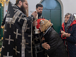 В Великий понедельник епископ Дионисий совершил литургию Преждеосвященных Даров в храме преподобного Сергия, игумена Радонежского, п.г.т. Подгоренский