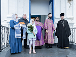 В Неделю вторую Великого поста Преосвященнейший епископ Дионисий совершил Литургию в Покровском храме с. Шапошниковка