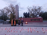 В поселке Каменка прошла Всероссийская акция «Свеча памяти»