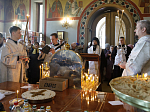В великопостную Родительскую субботу епископ Дионисий совершил панихиду в Свято-Ильинском кафедральном соборе города Россошь