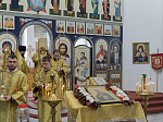 Архипастырь возглавил торжественное богослужение в день престольного праздника храма апостола и евангелиста Иоанна Богослова села Гороховка Верхнемамонского района