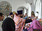 В Казанском храме города Павловска был совершен молебен для выпускников перед экзаменами