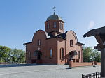 В день Радоницы Преосвященнейший епископ Дионисий совершил Литургию в Воскресенском соборе Белогорского епархиального мужского монастыря