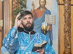 Архипастырь возглавил торжественное Богослужение в храме Покрова Пресвятой Богородицы города Павловска