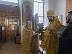 Архипастырь возглавил престольные торжества в храме Преображения Господня села Заброды Калачеевского района